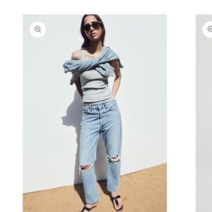 AGOLDE 90s Mid Rise Straight Sz 24